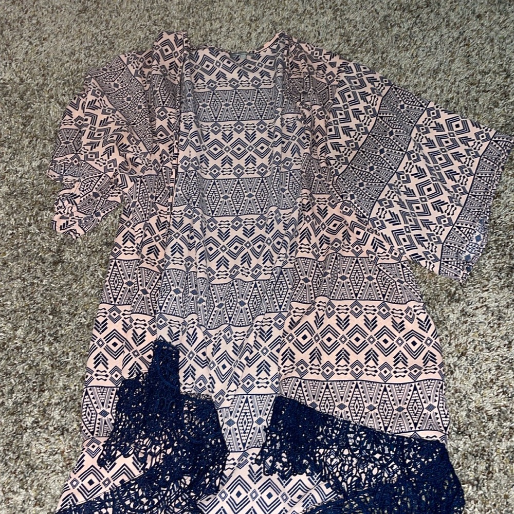 Patterned Kimono